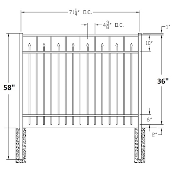 Picture of 36" S3 Essex Drawing