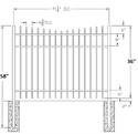 Picture of 36" S5 Newport Drawing