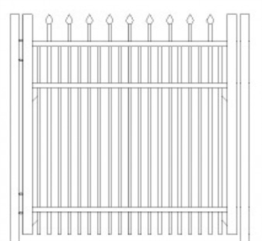 Picture of S8 Falcon Walk Gate Drawing