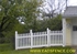 Picture of Vinyl Picket Fence Photo Gallery