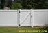 Picture of Vinyl Privacy Gates Photo Gallery