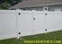 Picture of Vinyl Privacy Fence Photo Gallery