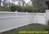 Picture of Vinyl Privacy Fence Photo Gallery