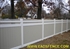 Picture of Vinyl Privacy Fence Photo Gallery