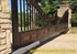 Picture of Ornamental Steel & Wood Gates